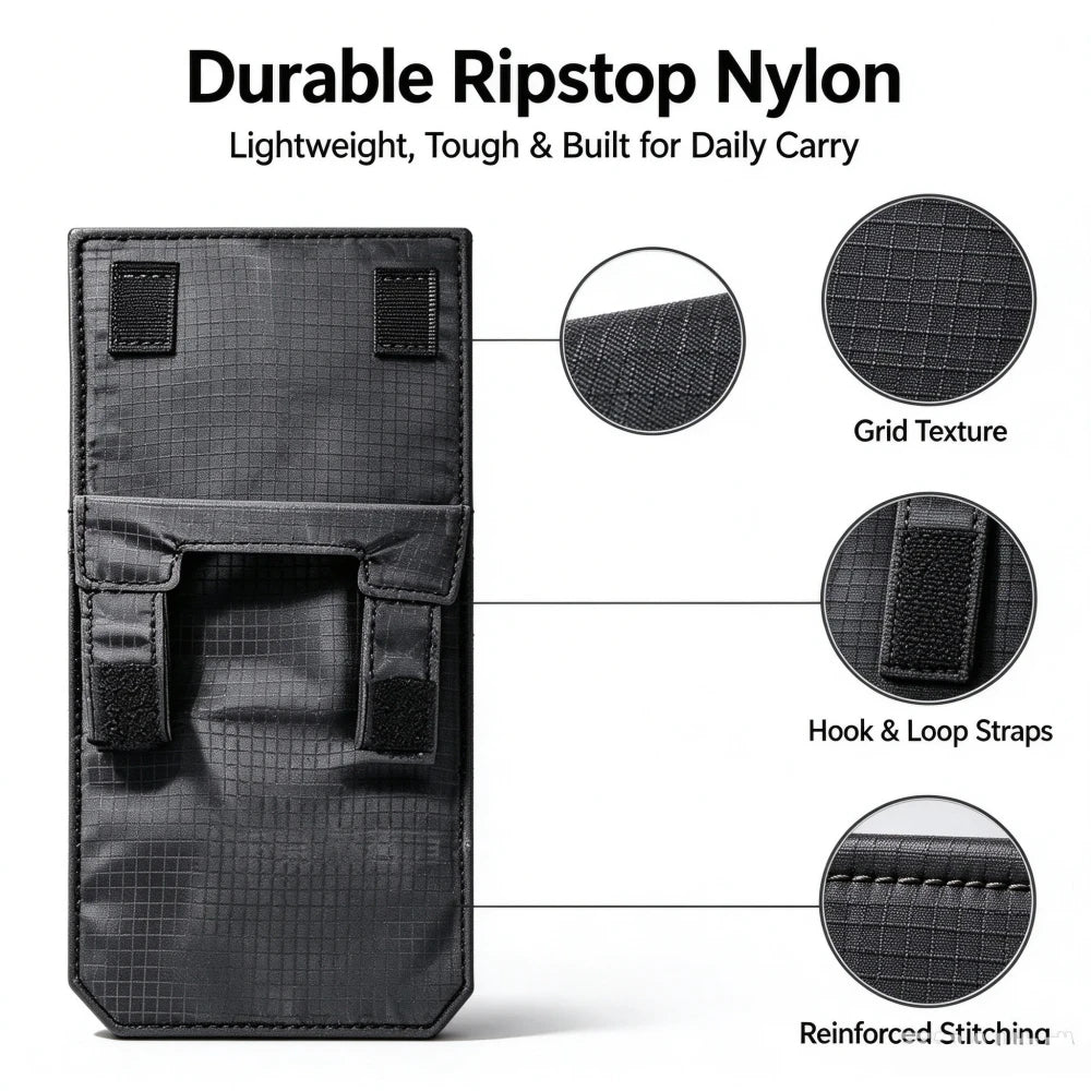 Cartera de cinturón antirrobo invisible