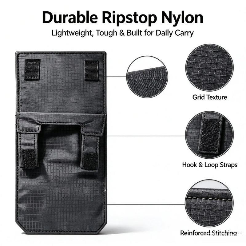 Cartera de cinturón antirrobo invisible