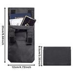 Cartera de cinturón antirrobo invisible